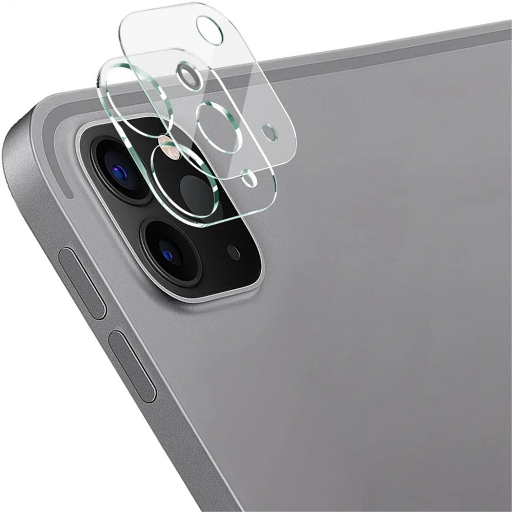 IMAK For iPad Pro 11 (2020) / (2021) / (2022) / iPad Pro 12.9 (2020) / (2021) / (2022) Integrated Camera Lens Protector Tempered Glass Lens Film + Acrylic Lens Cap - 1