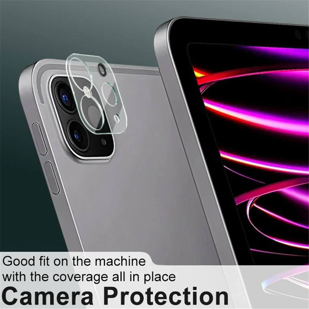 IMAK For iPad Pro 11 (2020) / (2021) / (2022) / iPad Pro 12.9 (2020) / (2021) / (2022) Integrated Camera Lens Protector Tempered Glass Lens Film + Acrylic Lens Cap - 5