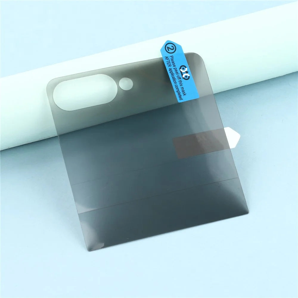 For Samsung Galaxy Z Flip7 5G Privacy Screen Protector TPU + PET Hydrogel Outer Screen Film - 3