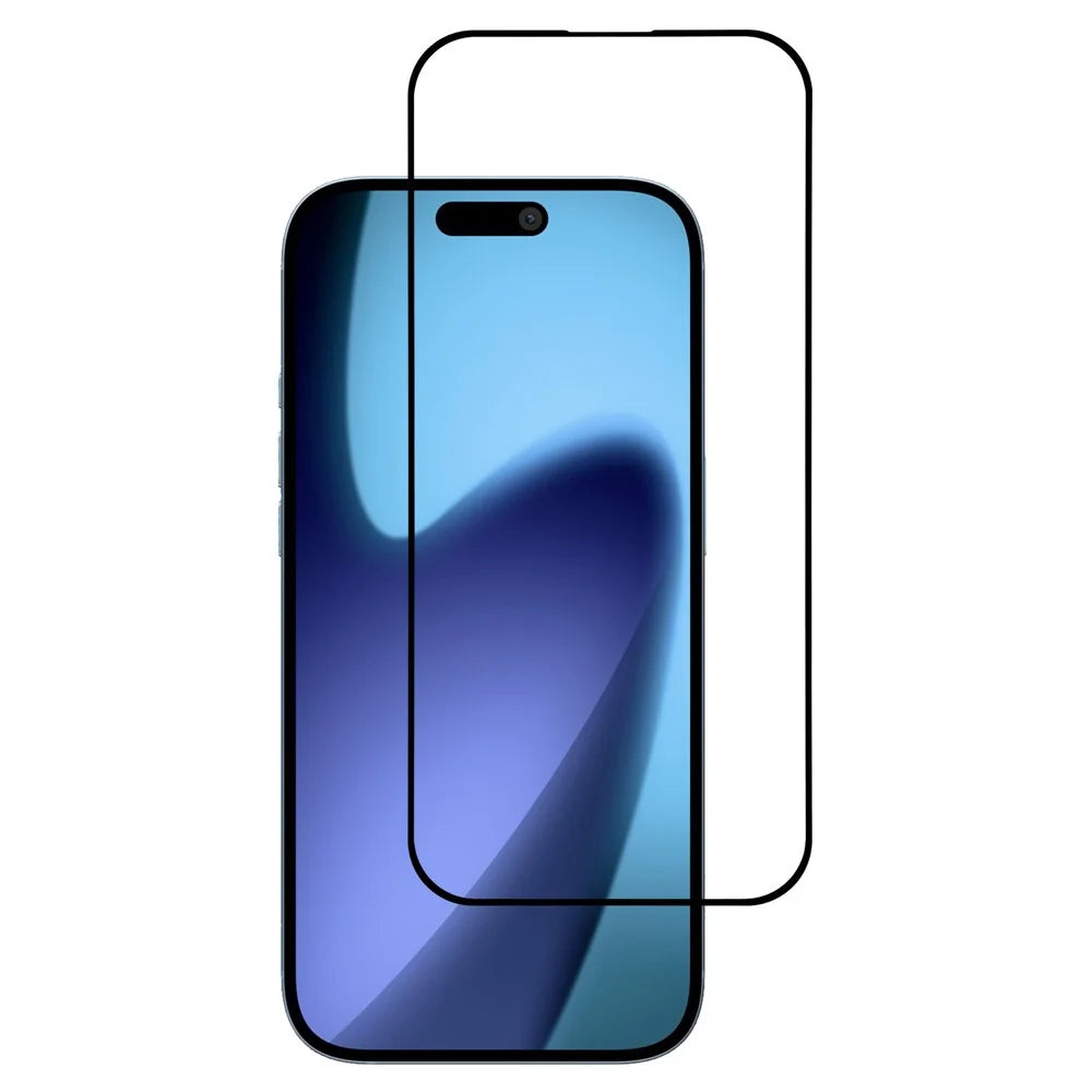 For iPhone Air Screen Protector High Aluminium-Silicon Glass Silk Printing HD Film - 1