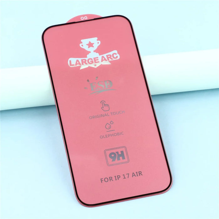 For iPhone Air Screen Protector High Aluminium-Silicon Glass Silk Printing HD Film - 5