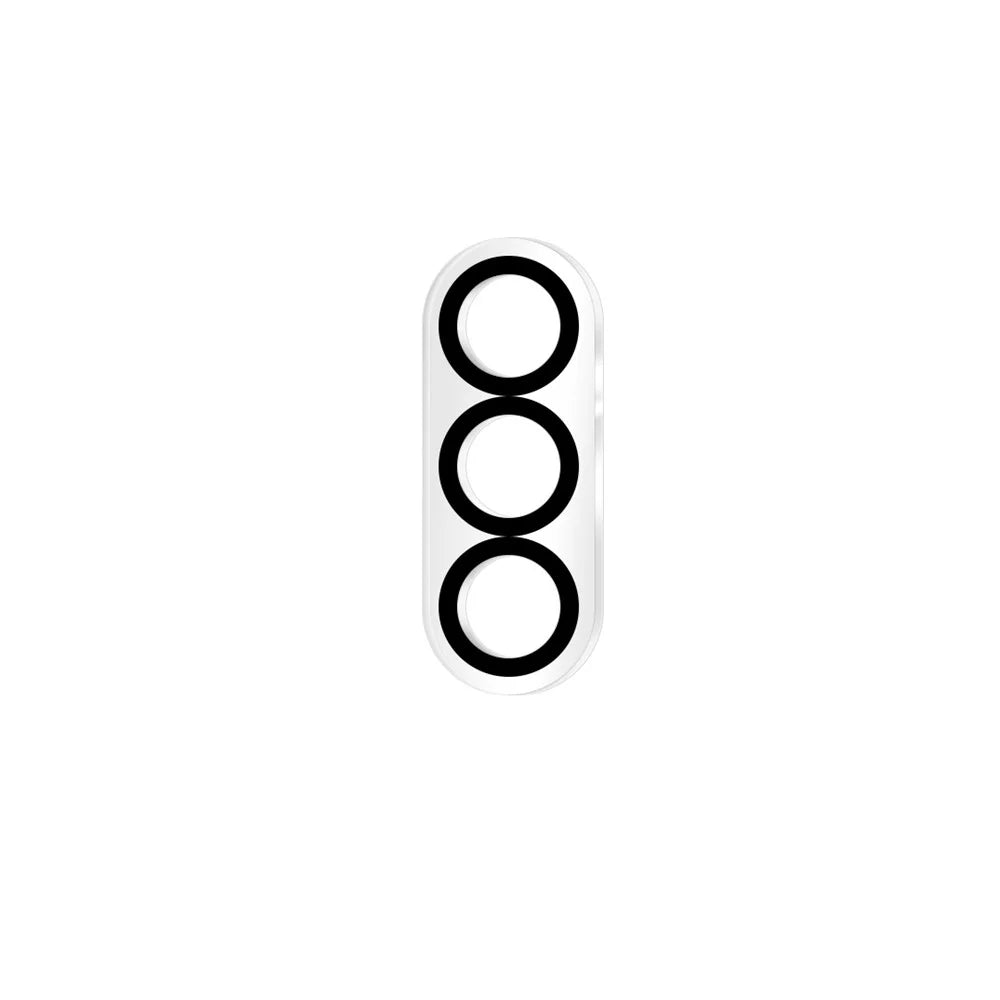 For Samsung Galaxy Z Fold7 5G Camera Lens Protector Black Circle Design HD Clear Tempered Glass Lens Film - 2