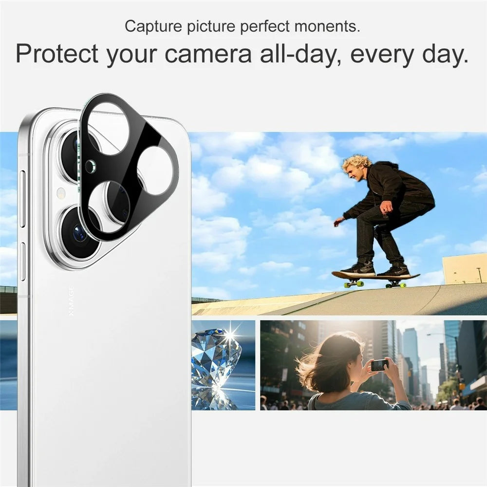 IMAK For Huawei Pura 80 Tempered Glass Lens Film + Acrylic Cap (Black Version) - 2