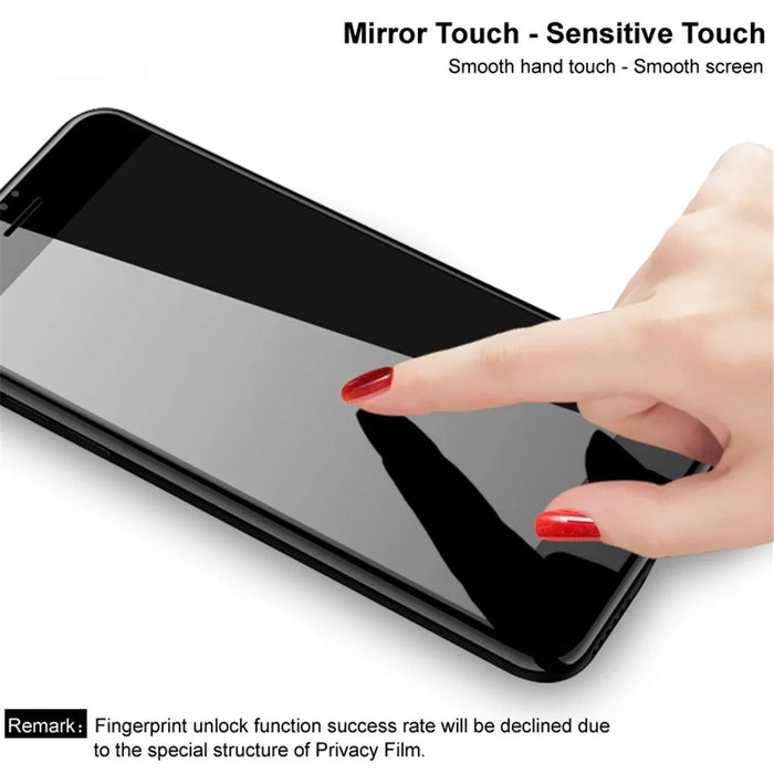 IMAK For iPhone 14 Pro Max Anti-peep Scratch-resistant Tempered Glass Film Full Glue Full Screen Protector - 6
