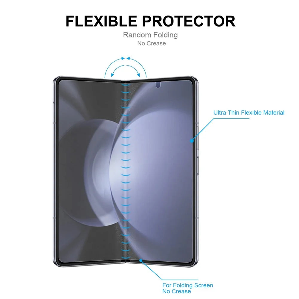 ENKAY HAT PRINCE Screen Protector for Samsung Galaxy Z Fold7 5G Front + Back Self-Healing TPU Film Full-Coverage - 2