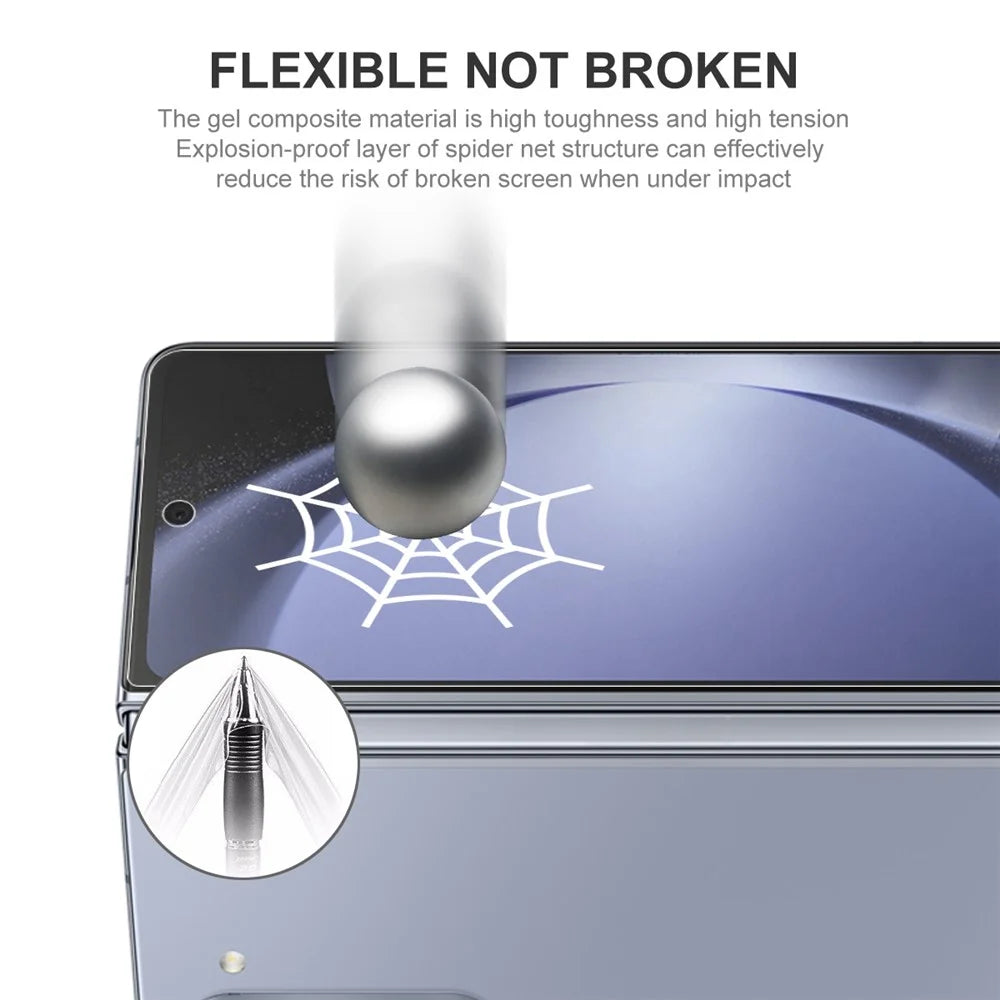 ENKAY HAT PRINCE Screen Protector for Samsung Galaxy Z Fold7 5G Front + Back Self-Healing TPU Film Full-Coverage - 5