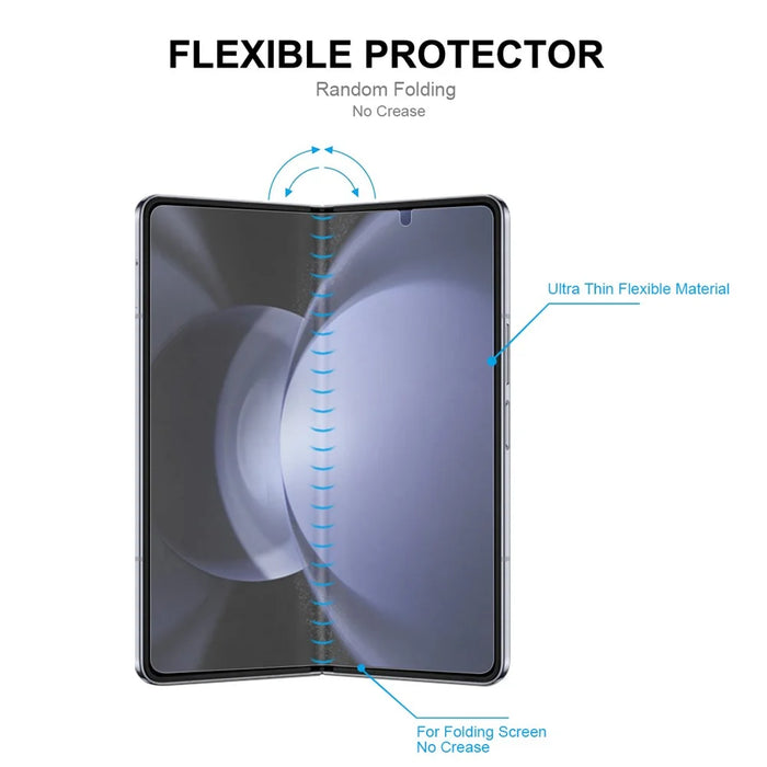 ENKAY HAT PRINCE Screen Protector for Samsung Galaxy Z Fold6 5G Front + Back Self-Healing TPU Film Full-Coverage - 2
