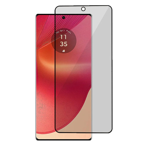 Privacy Screen Protector for Motorola G96 5G / G85 5G / S50 Neo 5G / Edge 50 Fusion 5G Anti-PeepTempered Glass Film Full Glue - 1