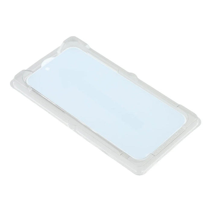 For iPhone 15 Pro Anti-Spy Screen Protector Silk Print High Aluminium-silicon Glass Film with Easy Installation Tool - 5