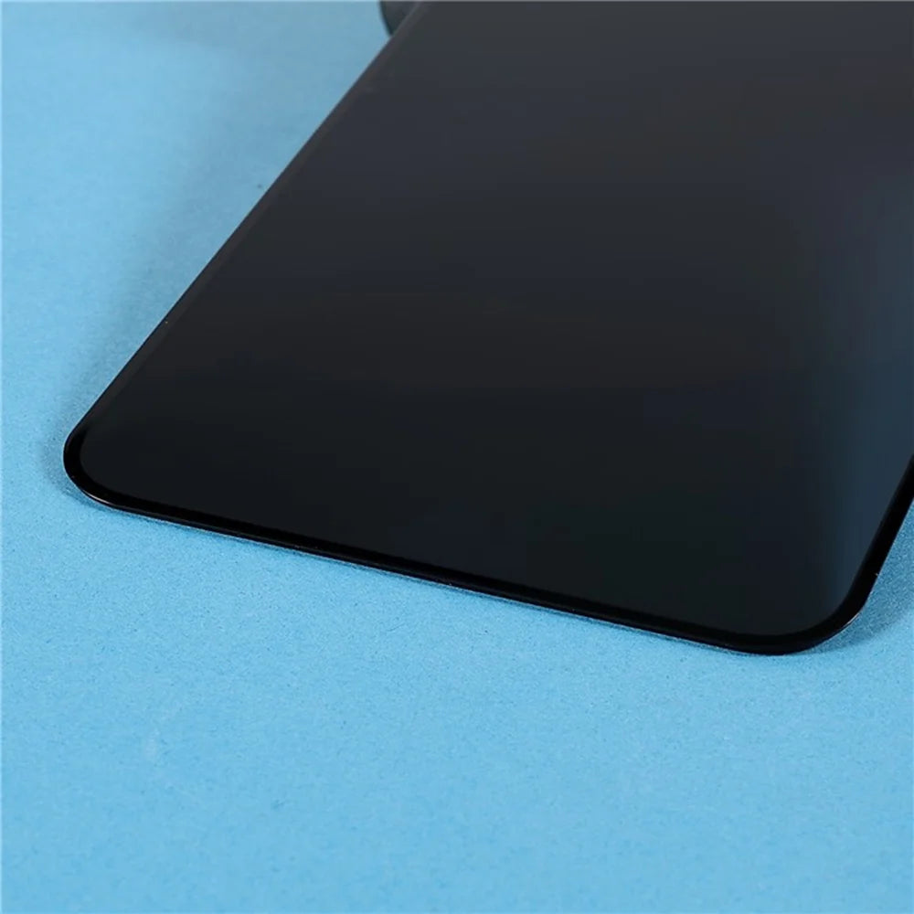 For iPhone 12 Pro Max 6.7 inch Anti-spy Screen Protector Full Glue Bright Silk Printing Edge Matte Full Cover Tempered Glass Film - Black - 6