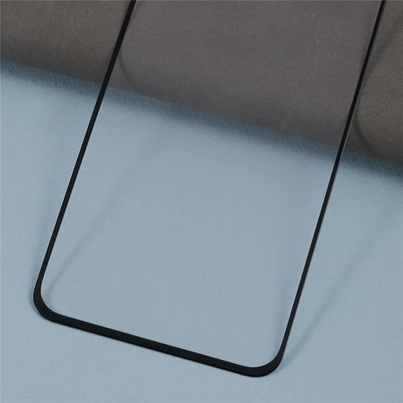 For Samsung Galaxy A05 4G / Galaxy A05s 4G Screen Protector Silk Printing Full Glue Crystal Clear Tempered Glass Film - Transparent - 6
