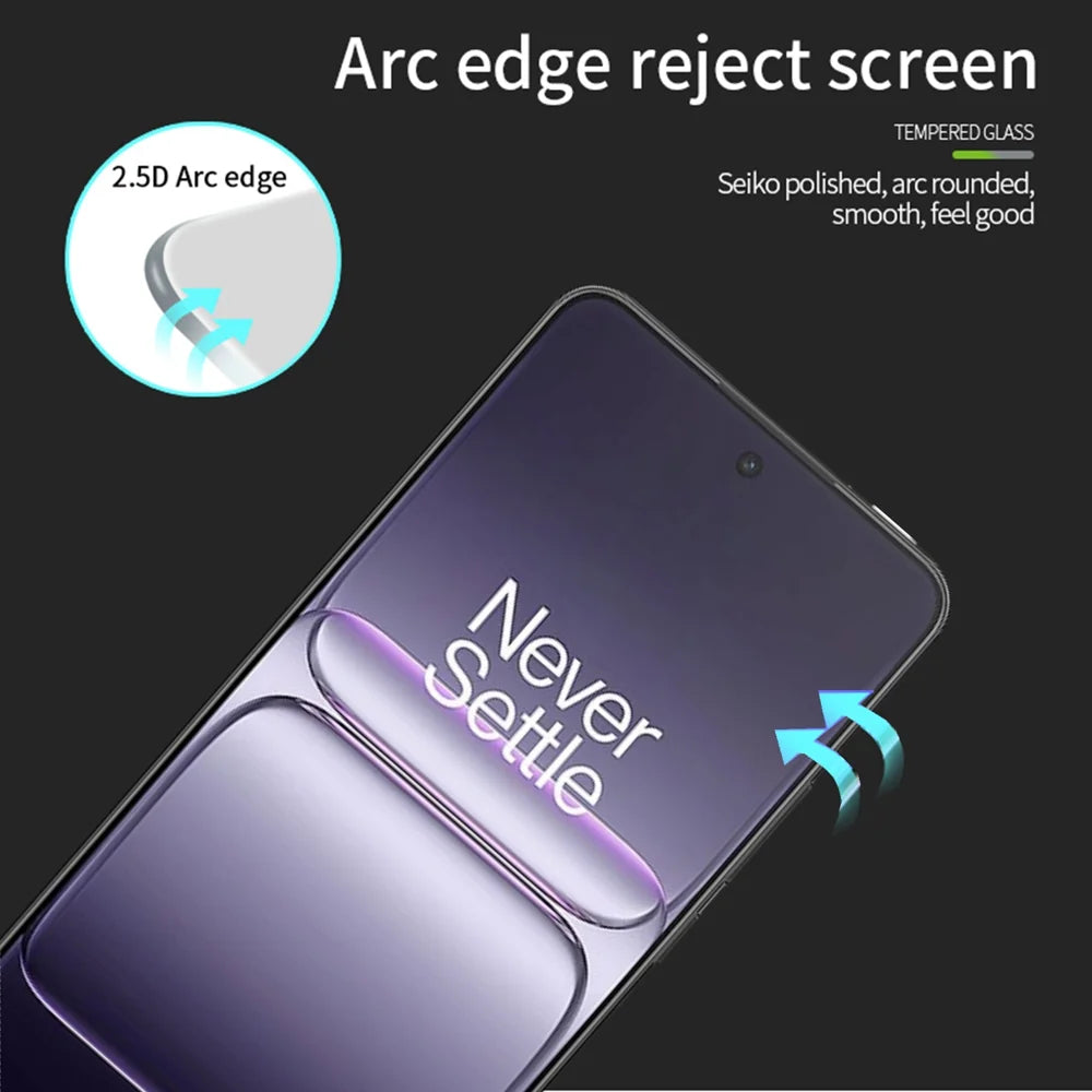 PINWUYO For OnePlus Nord CE5 5G Tempered Glass Film  JK Series-2 9H Full Screen Protector - Black - 2