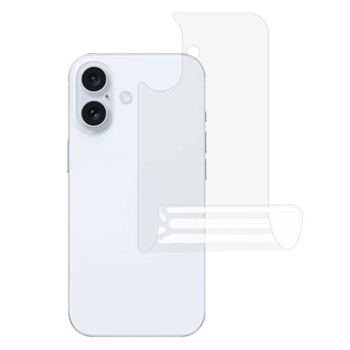 For iPhone 17 Back Screen Protector Hydrogel Clear TPU Phone Back Cover Film - 1