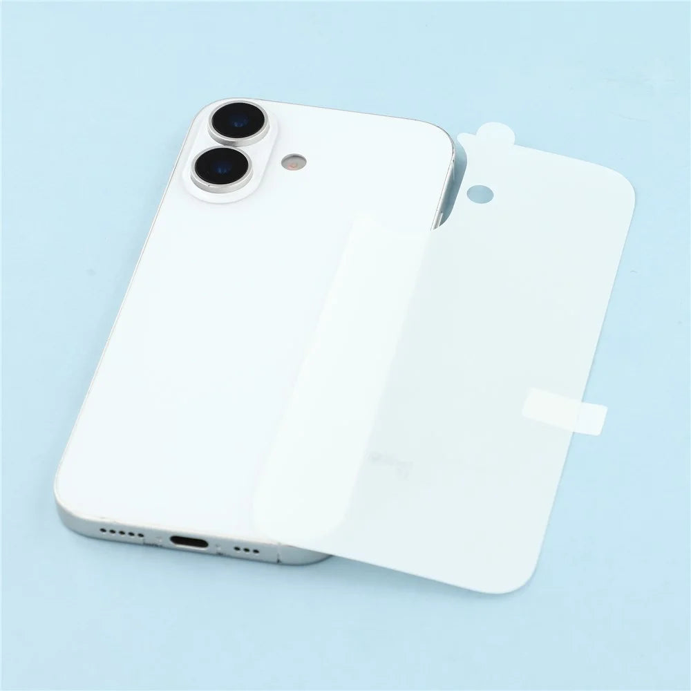 For iPhone 17 Back Screen Protector Hydrogel Clear TPU Phone Back Cover Film - 4
