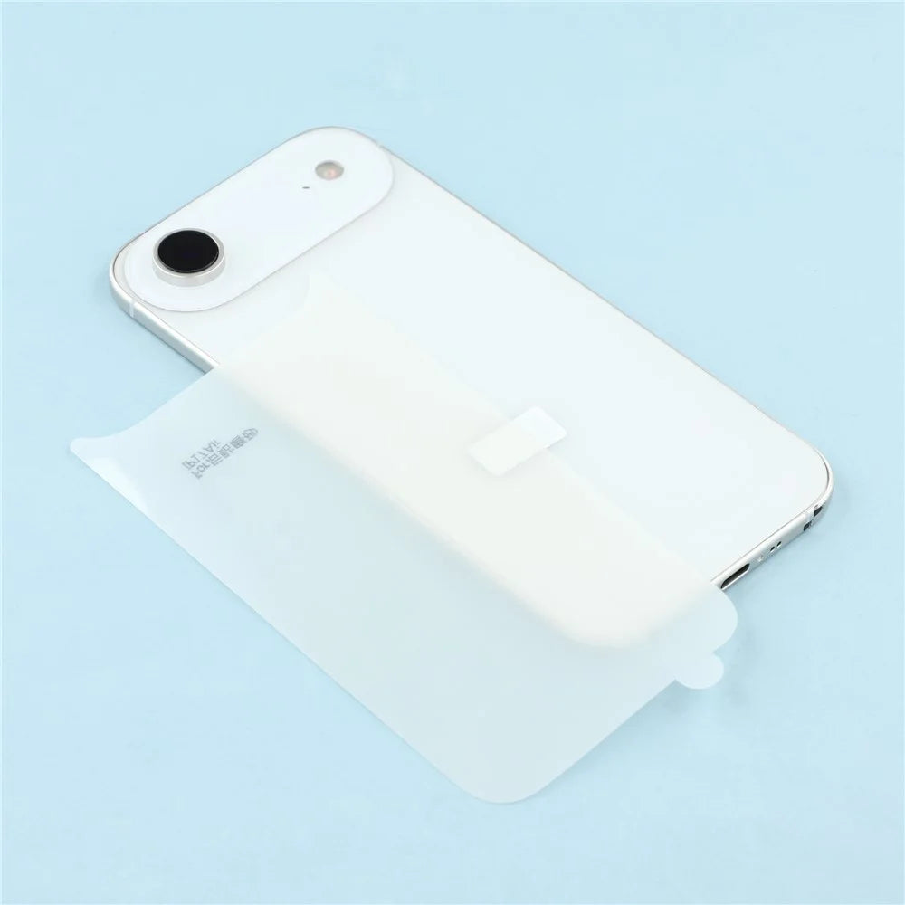 For iPhone Air Back Screen Protector Hydrogel Matte TPU Phone Back Cover Film - 3