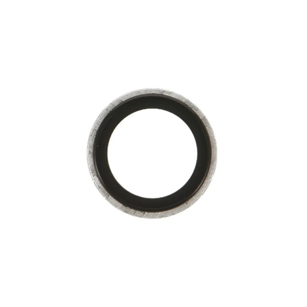 For iPhone Air Camera Lens Protector Aramid Fiber Textured Metal Tempered Glass Lens Film - Silver - 2
