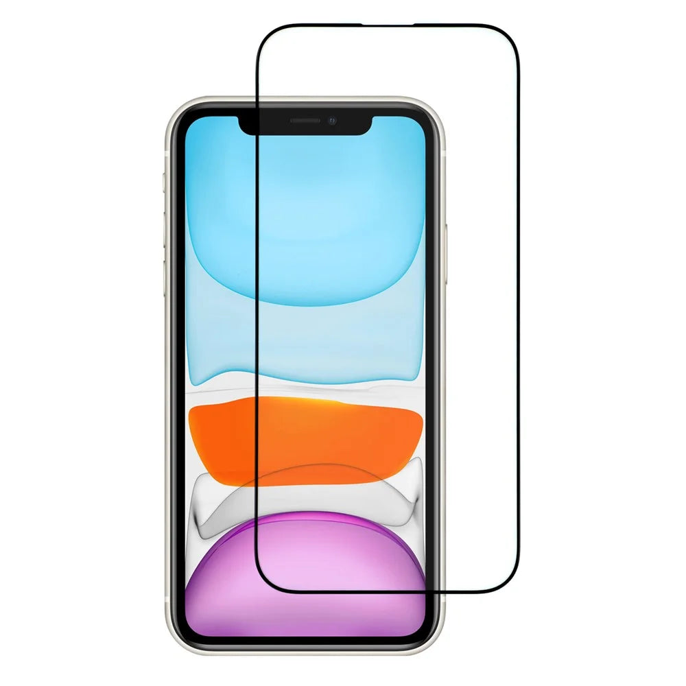 ITIETIE For iPhone 11 Screen Protector 0.25mm High Aluminium-Silicon Glass Silk Printing Film - 1