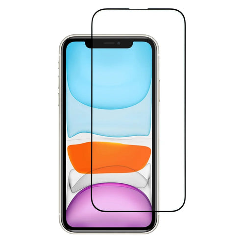 ITIETIE For iPhone 11 Screen Protector 0.25mm High Aluminium-Silicon Glass Silk Printing Film - 1