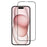ITIETIE For iPhone 16 / 15 Screen Protector 0.25mm High Aluminium-Silicon Glass Silk Printing Film - 1