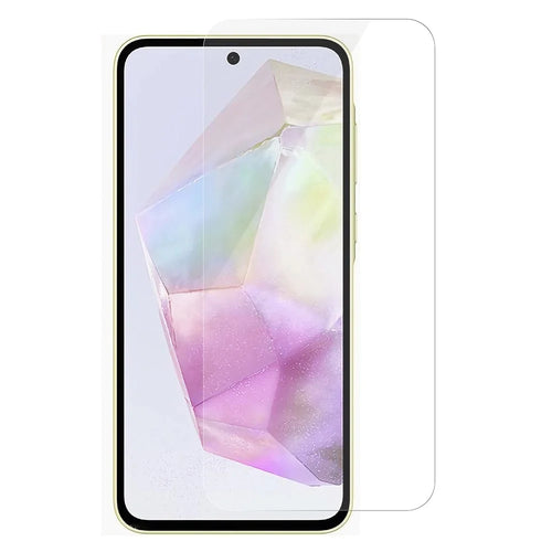 ITIETIE For Samsung Galaxy A55 5G Screen Protector 0.25mm High Aluminium-Silicon Glass Silk Printing Film - 1