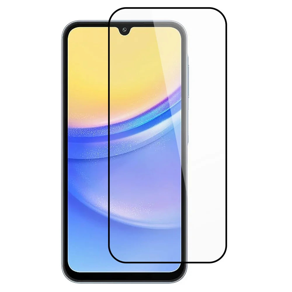 ITIETIE For Samsung Galaxy A15 5G Screen Protector 0.25mm High Aluminium-Silicon Glass Silk Printing Film - 1