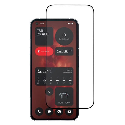 ITIETIE For Nothing phone (1) 5G Screen Protector 0.25mm High Aluminium-Silicon Glass Silk Printing Film - 1