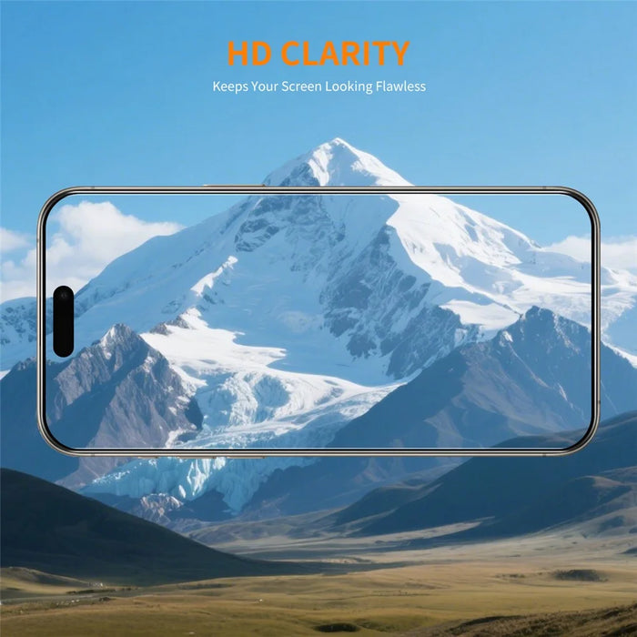 ENKAY HAT PRINCE 5Pcs For iPhone Air Screen Protector Thick Adhesive 9H Arc Edges High Aluminium-Silicon Glass Film - 6