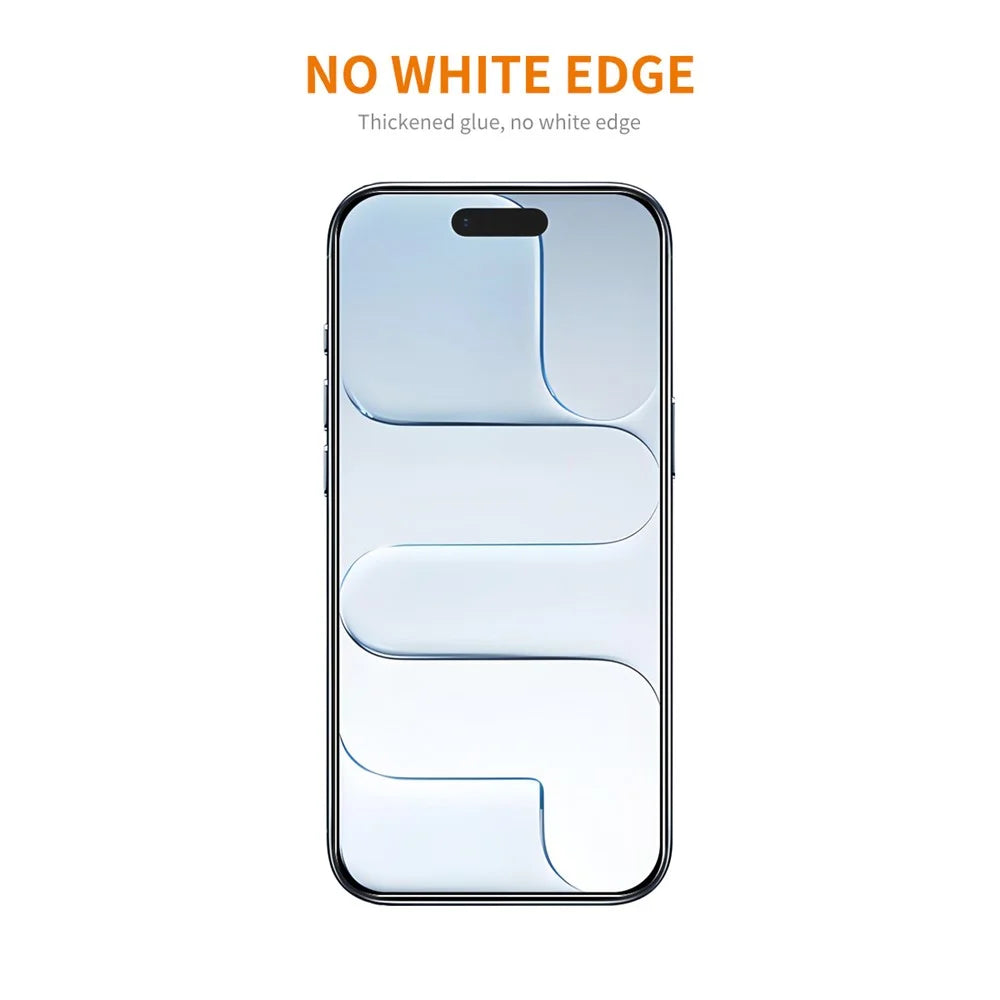 ENKAY HAT PRINCE 10Pcs For iPhone Air Screen Protector Thick Adhesive 9H Arc Edges High Aluminium-Silicon Glass Film - 2