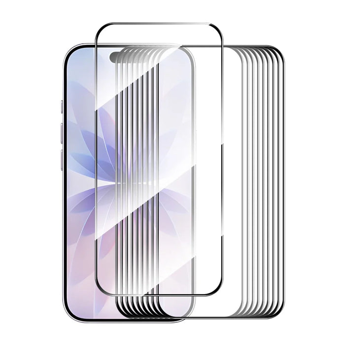 ENKAY HAT PRINCE 10Pcs For iPhone 17 Screen Protector Thick Adhesive 0.26mm 2.5D High Aluminium-Silicon Glass Film - 1