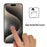 ITIETIE For iPhone 15 Pro Max Screen Protector 0.25mm High Aluminium-Silicon Glass Clear Film - 3