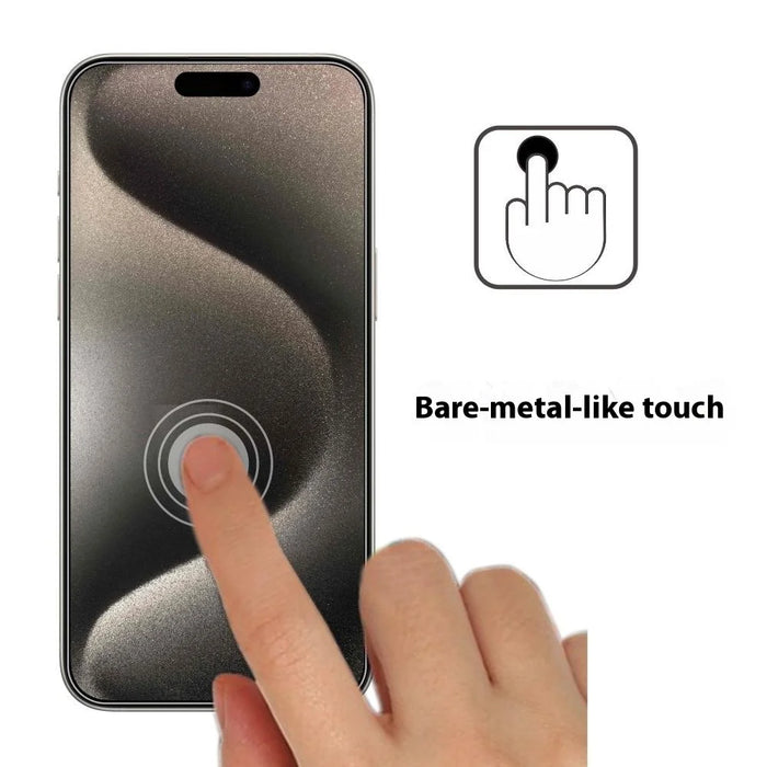 ITIETIE For iPhone 15 Pro Max Screen Protector 0.25mm High Aluminium-Silicon Glass Clear Film - 3
