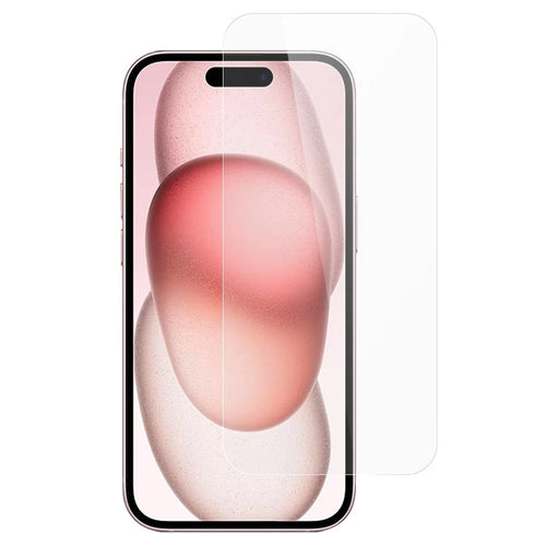 ITIETIE For iPhone 16 / 15 Screen Protector 0.25mm High Aluminium-Silicon Glass Clear Film - 1