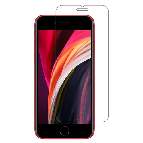 ITIETIE Screen Protector For iPhone SE (2022) / (2020) / 8 / 7 / 6 / 6s , 0.25mm High Aluminium-Silicon Glass Clear Film - 1