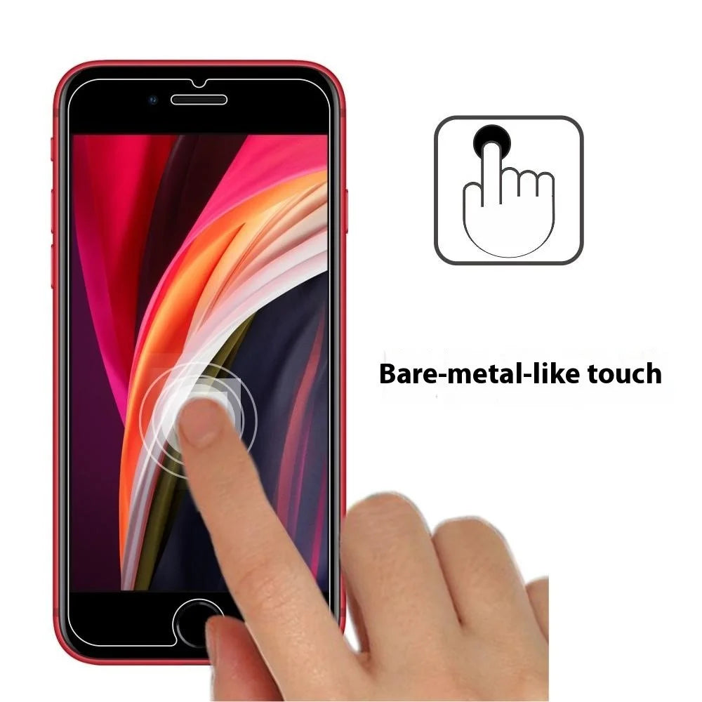 ITIETIE Screen Protector For iPhone SE (2022) / (2020) / 8 / 7 / 6 / 6s , 0.25mm High Aluminium-Silicon Glass Clear Film - 3