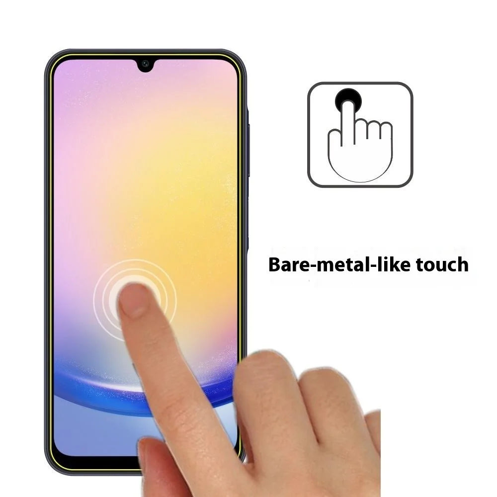 ITIETIE Screen Protector For Samsung Galaxy A25 5G (Global) (161.0mm) / A15 4G / 5G , 0.25mm High Aluminium-Silicon Glass Clear Film - 2