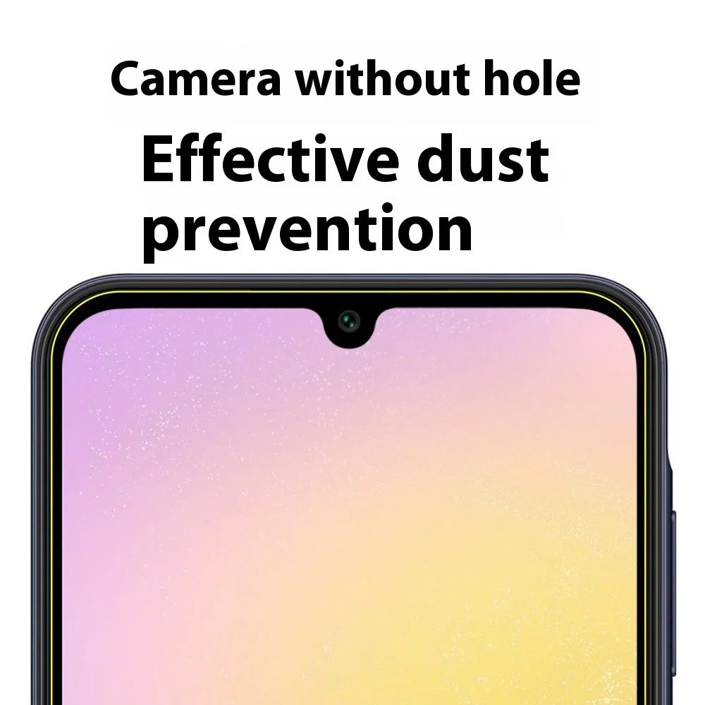 ITIETIE Screen Protector For Samsung Galaxy A25 5G (Global) (161.0mm) / A15 4G / 5G , 0.25mm High Aluminium-Silicon Glass Clear Film - 5