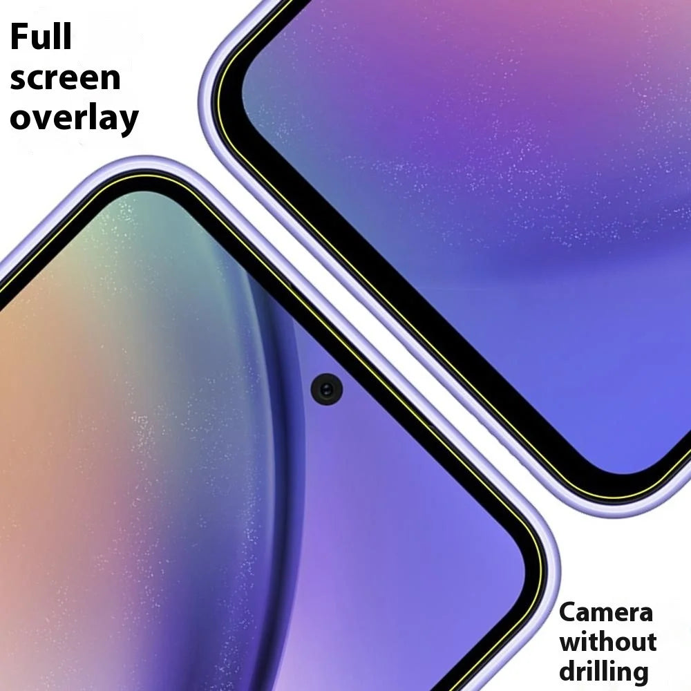 ITIETIE For Samsung Galaxy A54 5G / S23 FE Screen Protector 0.25mm High Aluminium-Silicon Glass Clear Film - 5