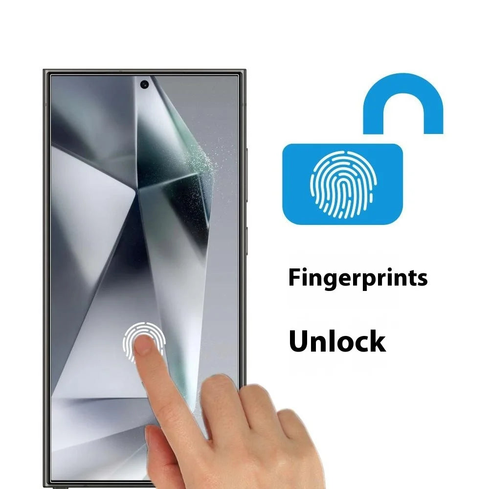 ITIETIE For Samsung Galaxy S24 Ultra Screen Protector 0.25mm High Aluminium-Silicon Glass Clear Film - 3