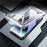 For iPhone 17 Pro Anti-Spy Full Screen Protector Auto-Dust Removal Tempered Glass Film - 6