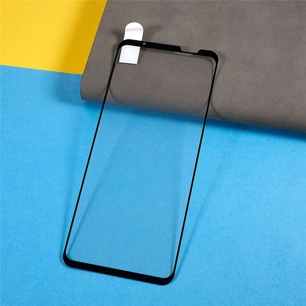 For Asus ROG Phone 6D 5G / 6D Ultimate 5G Full Glue Full Screen Silk Printing Anti-Scratch Screen Protector Tempered Glass Protective Film - 3