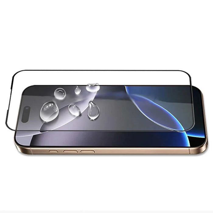MOCOLO For iPhone 17 Pro Screen Protector 3D Curved Tempered Glass HD Clear Full Glue Film - 4