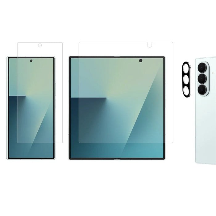 ENKAY HAT PRINCE Screen Protector for Samsung Galaxy Z Fold7 5G Full-Coverage TPU Films with Front / Back / Lens Guard - 1
