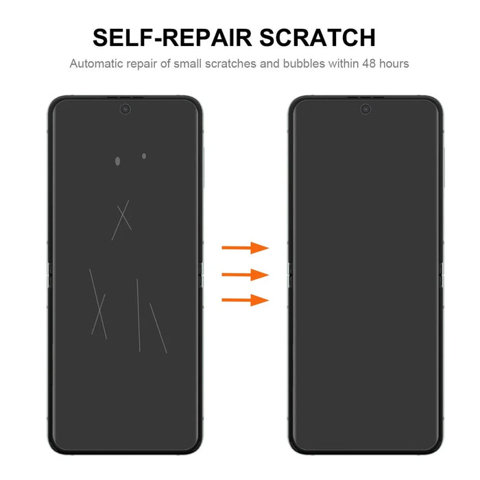 ENKAY HAT PRINCE Screen Protector for Samsung Galaxy Z Fold7 5G Full-Coverage TPU Films with Front / Back / Lens Guard - 3