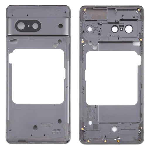 For Google Pixel 7 5G OEM Middle Plate Frame Replacement (Without Logo) - Black - 1