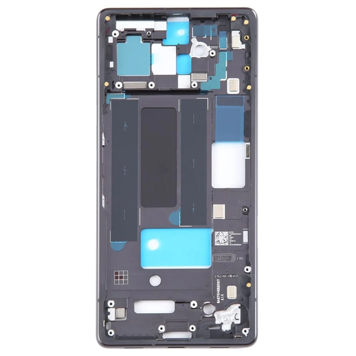 For Google Pixel 7a OEM Middle Plate Frame Replacement (Without Logo) - Black - 2