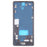For Google Pixel 7a OEM Middle Plate Frame Replacement (Without Logo) - Black - 3
