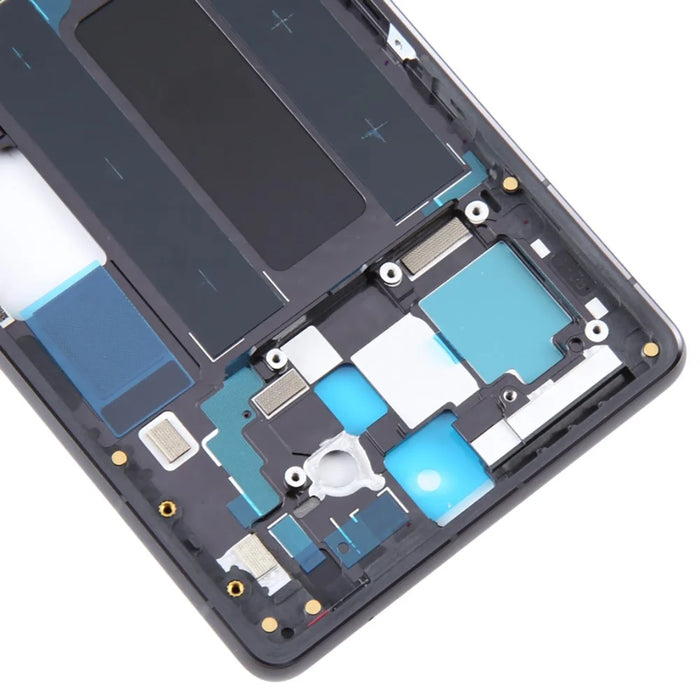 For Google Pixel 7a OEM Middle Plate Frame Replacement (Without Logo) - Black - 5