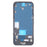 For Google Pixel 8a OEM Middle Plate Frame Replacement (Without Logo) - Black - 3