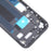 For Google Pixel 8a OEM Middle Plate Frame Replacement (Without Logo) - Black - 4