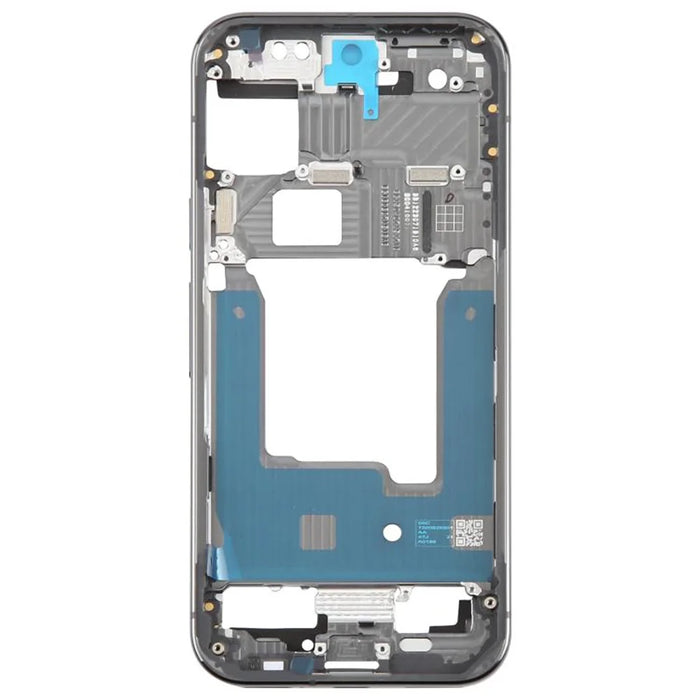 For Google Pixel 9 Pro OEM Middle Plate Frame Replacement (Without Logo) - Black - 3